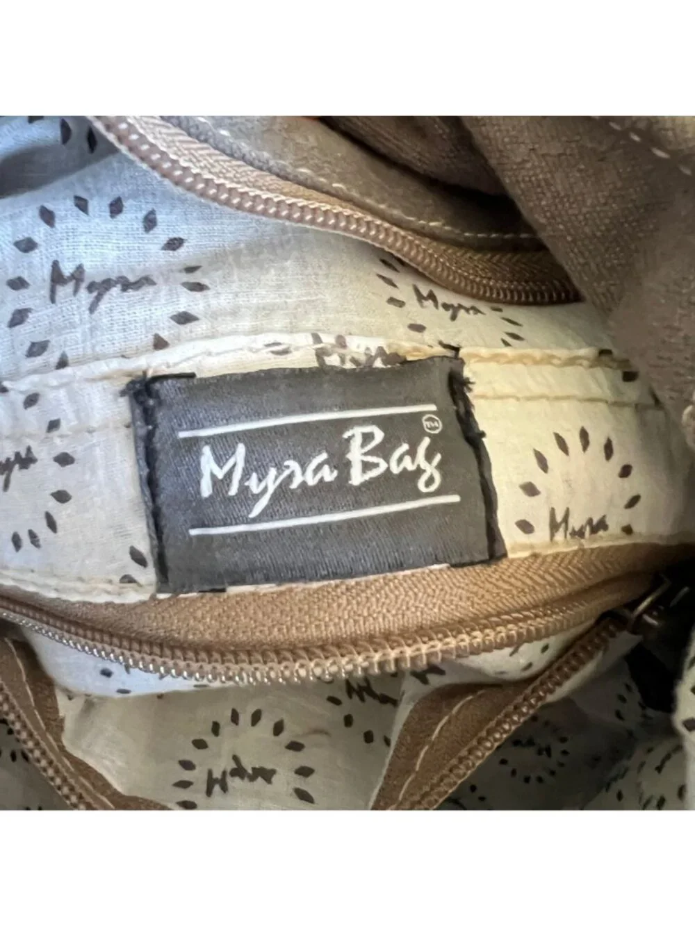 Myra Bag Blossom Floral Canvas Crossbody Bag With Leather Accents & Adjustable S - Picture 8 of 12